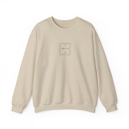 Crewneck Sweatshirt - "Love One Another" John 15:12
