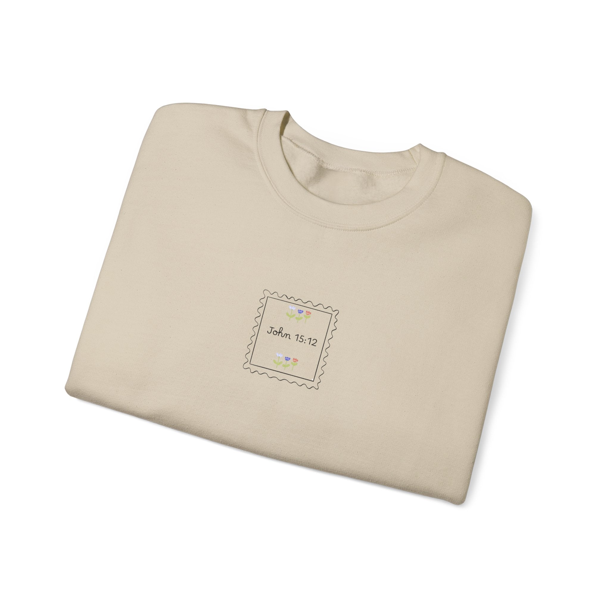 Crewneck Sweatshirt - "Love One Another" John 15:12
