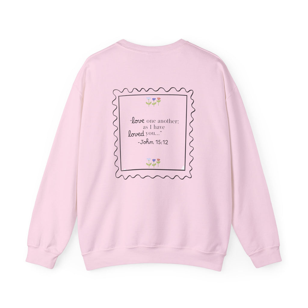 Crewneck Sweatshirt - "Love One Another" John 15:12