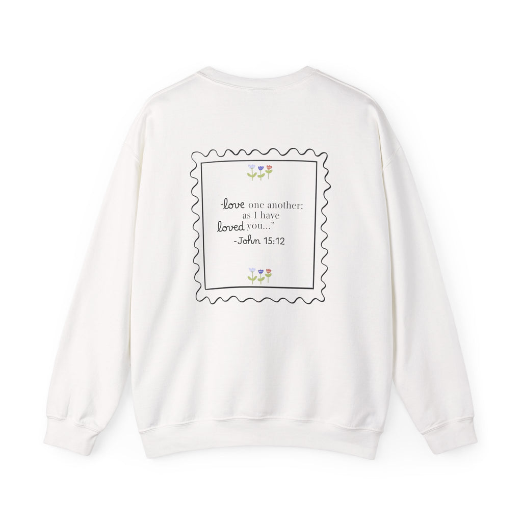 Crewneck Sweatshirt - "Love One Another" John 15:12