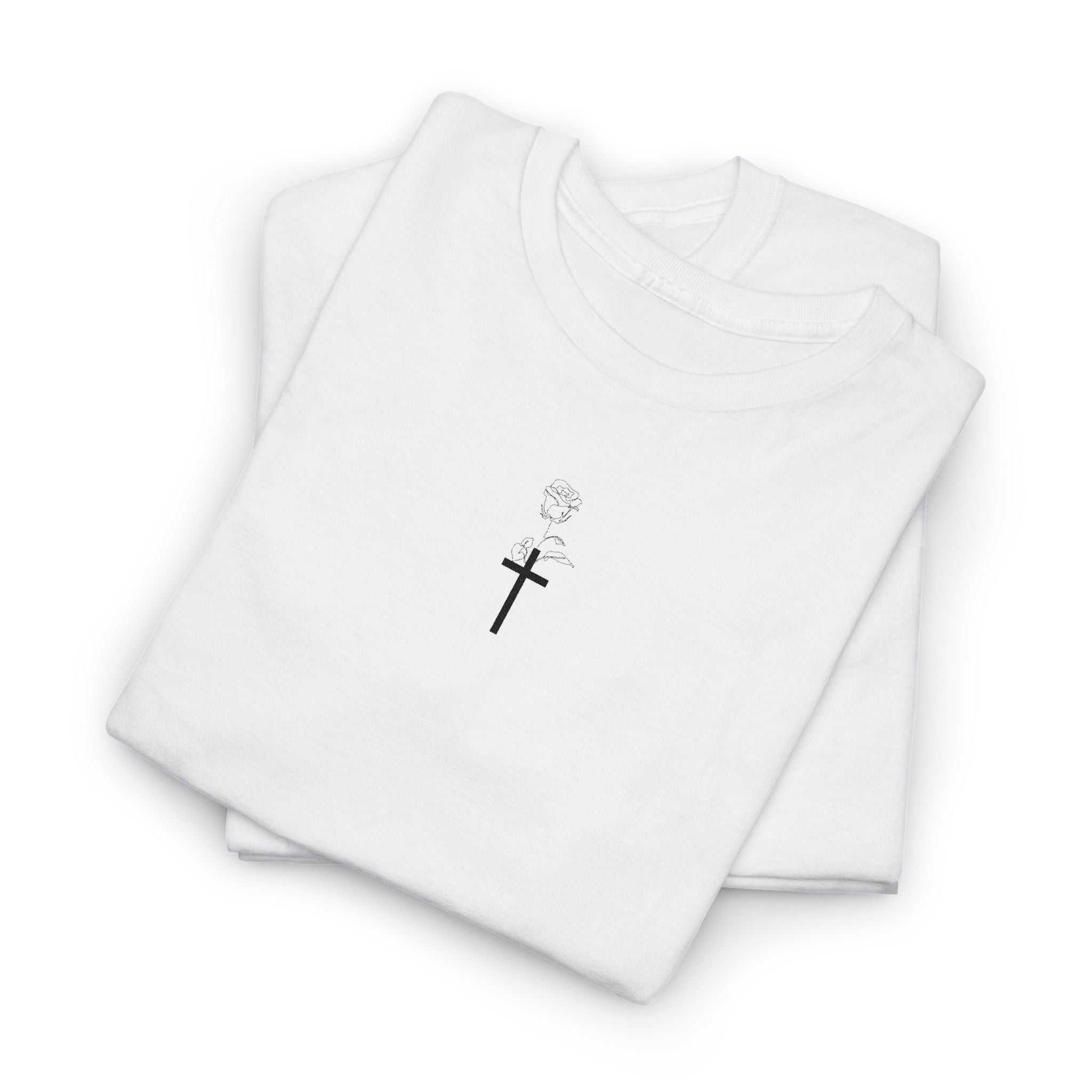 Cross & Rose Minimalist Tee