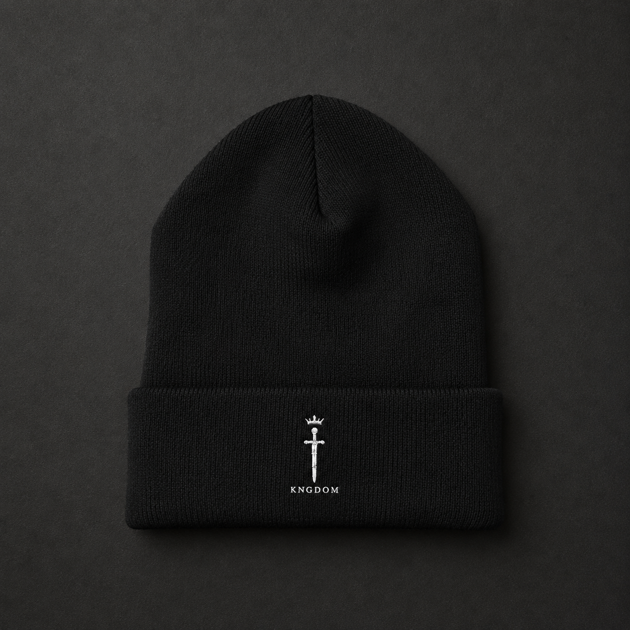 Embroidered Sword Beanie
