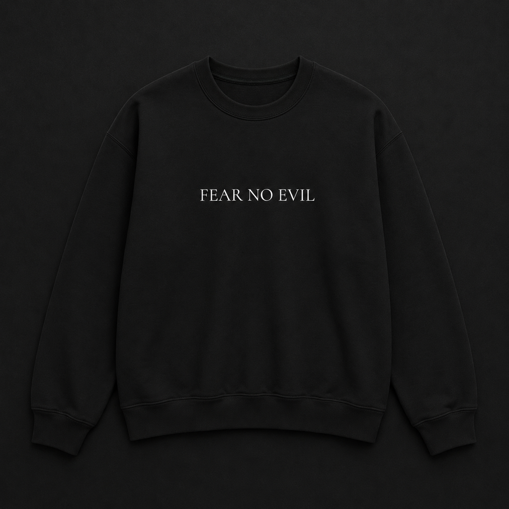 Christian Crewneck Sweatshirt — Psalm 23:4