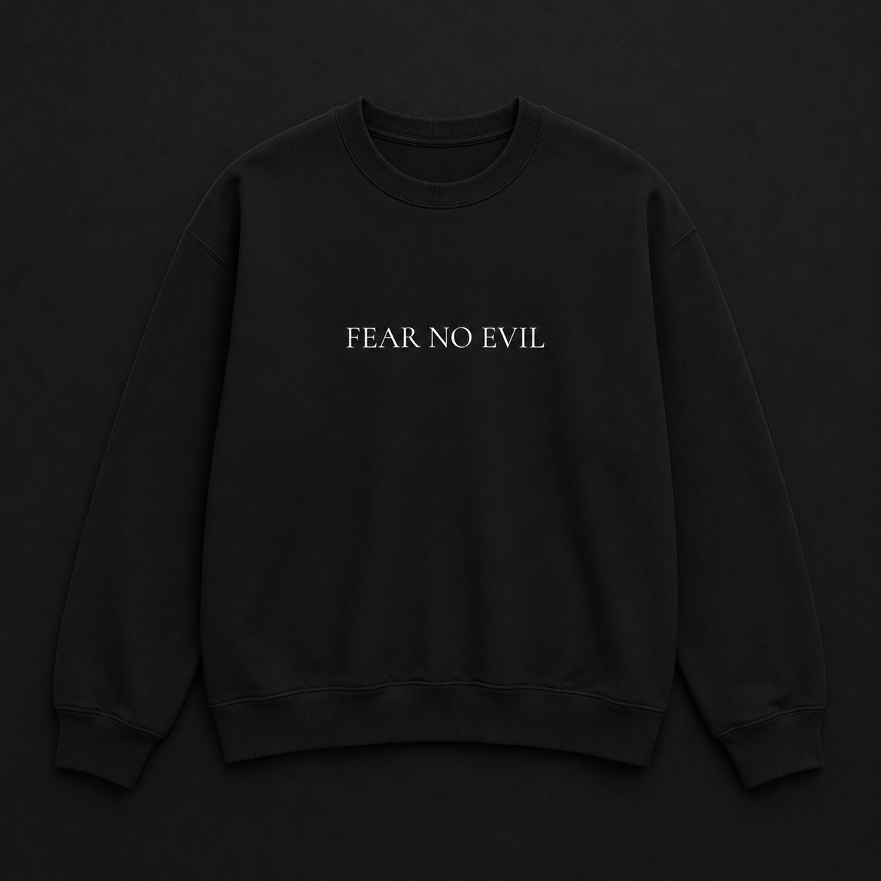 Christian Crewneck Sweatshirt — Psalm 23:4
