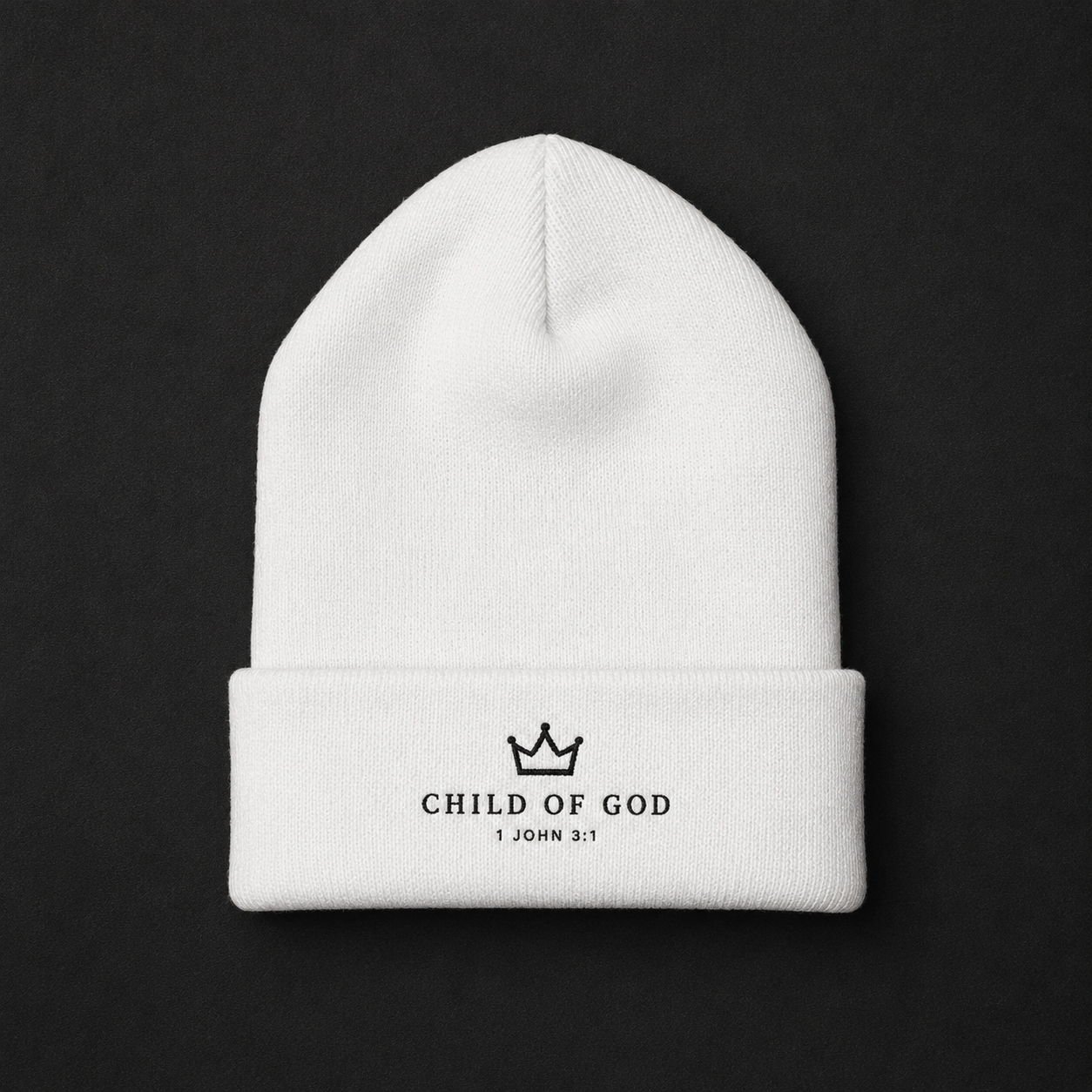 Child of God Embroidered Beanie