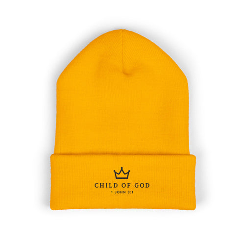 Child of God Embroidered Beanie