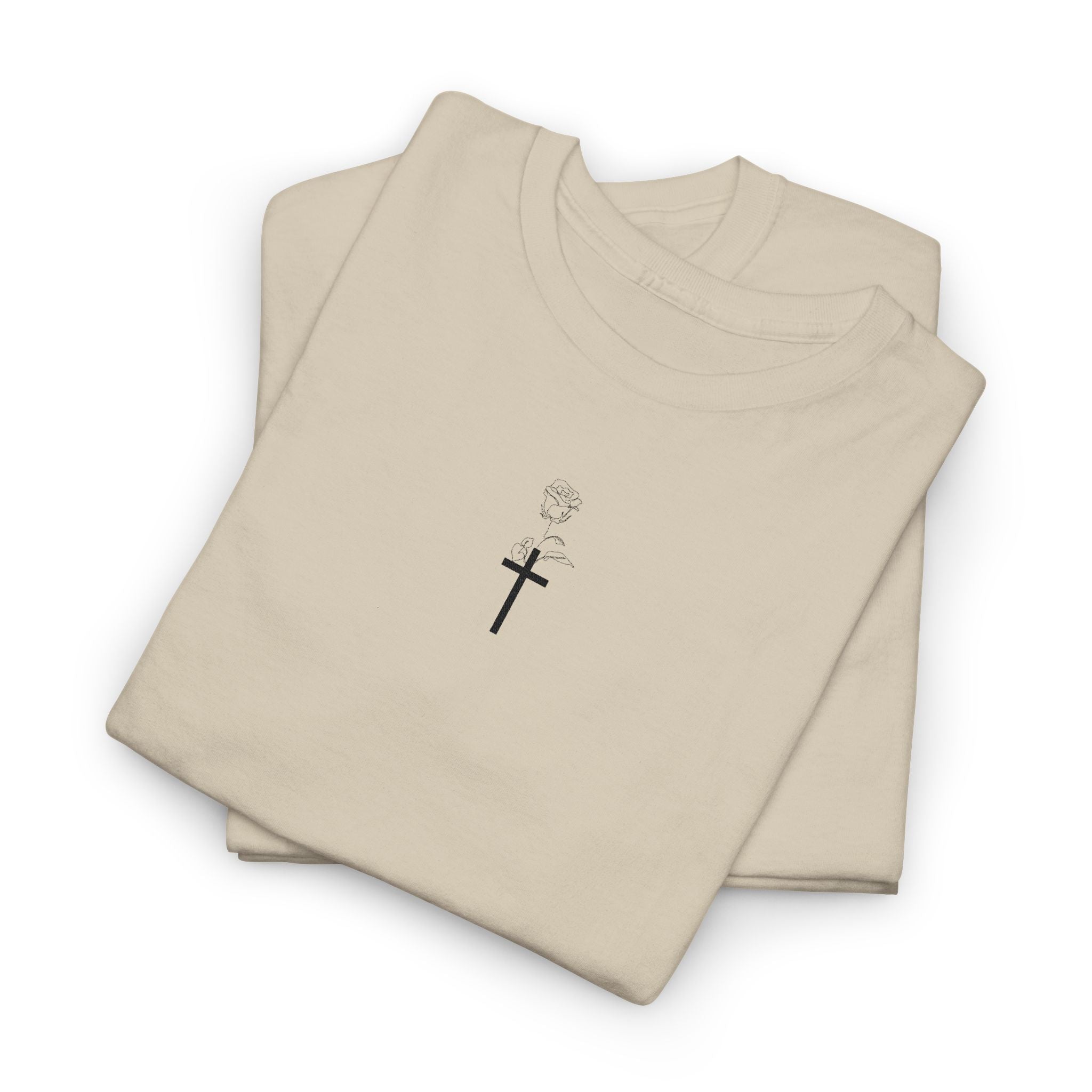 Cross & Rose Minimalist Tee