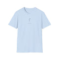 Minimal Rose Cross T-Shirt