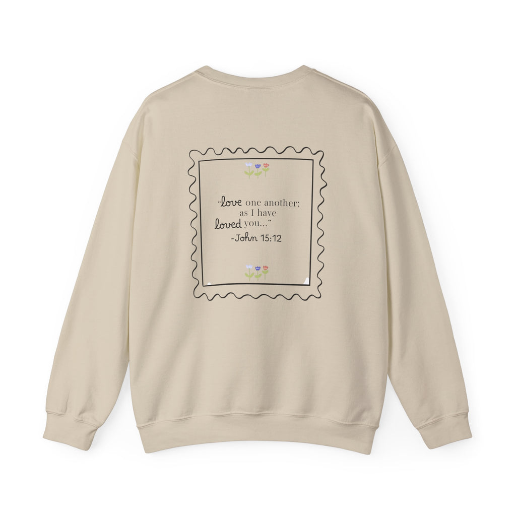 Crewneck Sweatshirt - "Love One Another" John 15:12