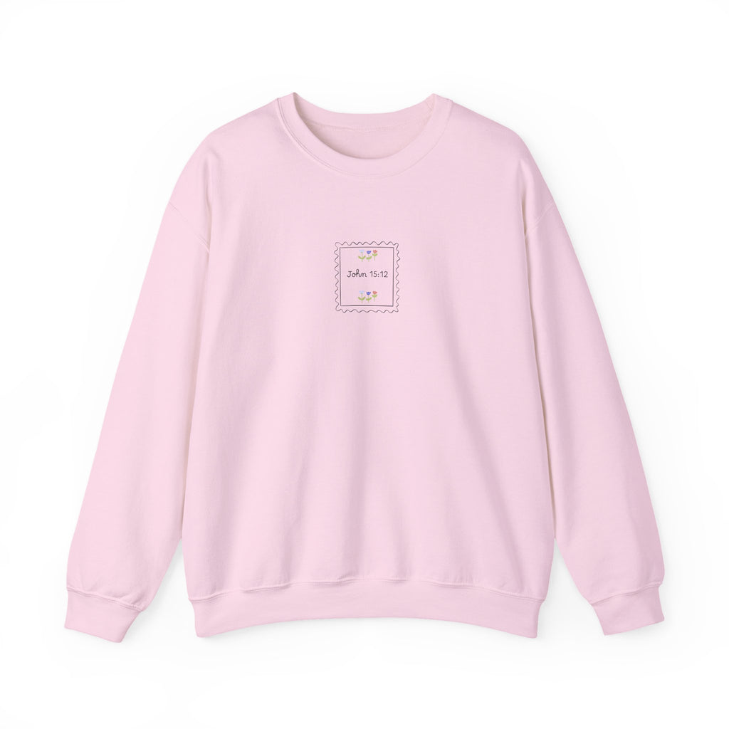Crewneck Sweatshirt - "Love One Another" John 15:12