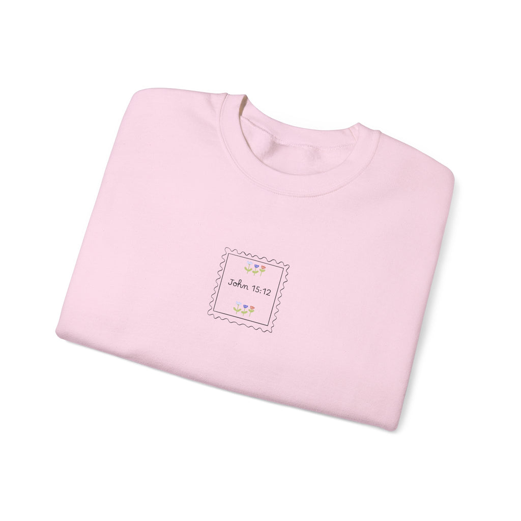 Crewneck Sweatshirt - "Love One Another" John 15:12