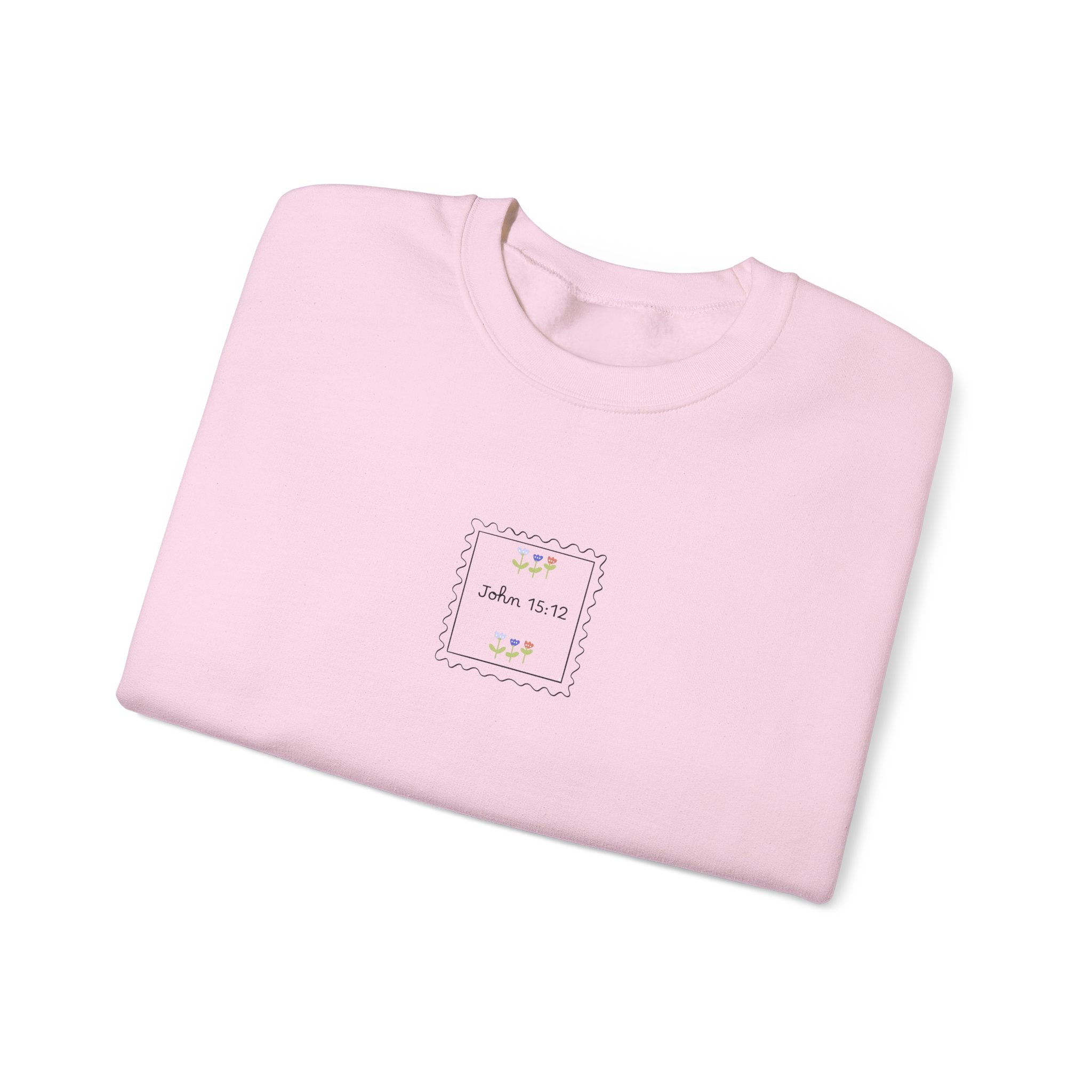 Crewneck Sweatshirt - "Love One Another" John 15:12