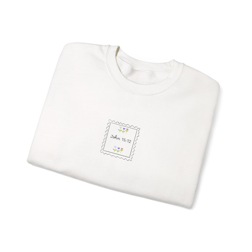 Crewneck Sweatshirt - "Love One Another" John 15:12
