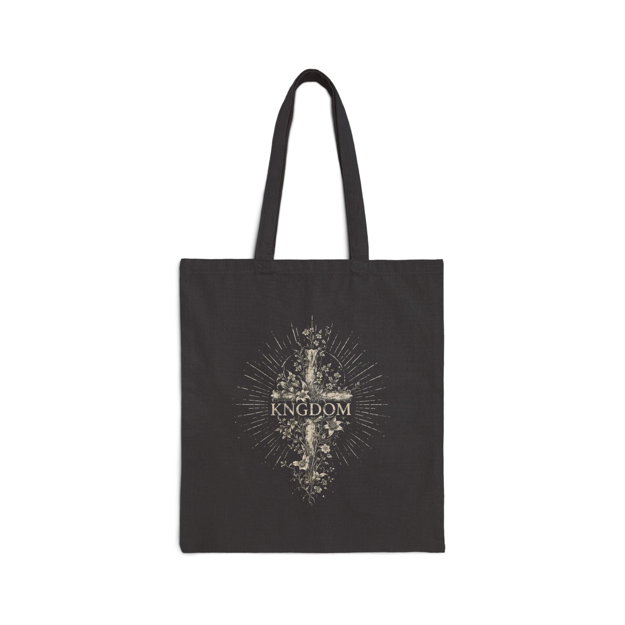 KNGDOM Floral Cross Tote Bag